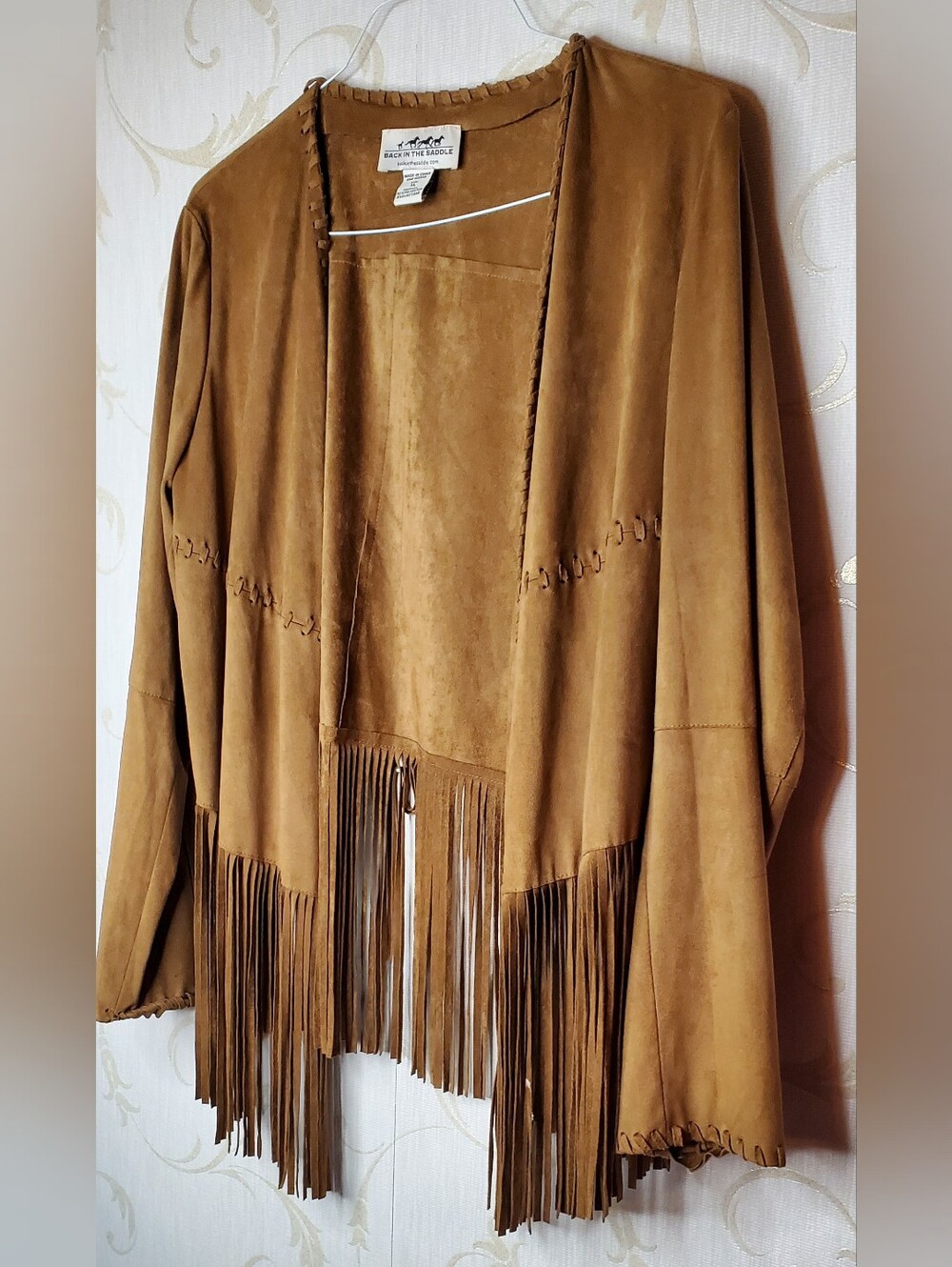 Back In The Saddle Suede Fringe Jacket XL WOMENS Excellent